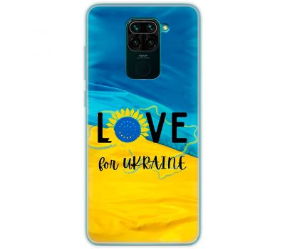 Чохол для Xiaomi Redmi Note 9 MixCase патріотичні love Ukraine