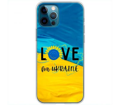 Чохол для iPhone 12 Pro Max MixCase патріотичні love Ukraine