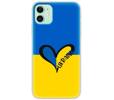 Чохол для iPhone 11 MixCase патріотичні Ukraine