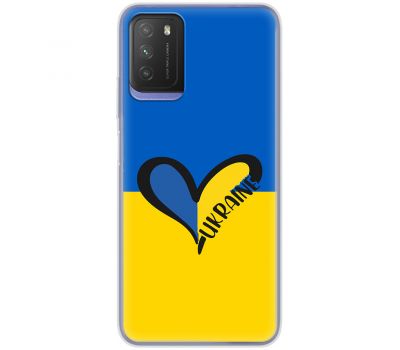 Чохол для Xiaomi Poco M3 MixCase патріотичні Ukraine