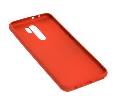 Чохол для Xiaomi Redmi 9 Leather cover червоний 2926884