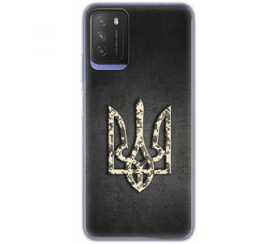 Чохол для Xiaomi Poco M3 MixCase патріотичні герб піксель