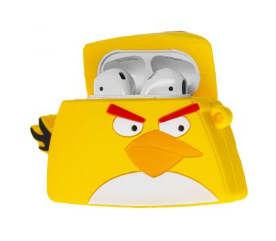 Чохол для AirPods Angry Birds жовтий