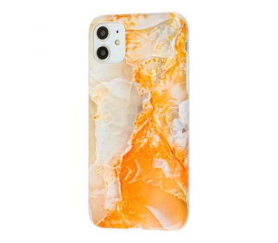 Чохол для iPhone 11 mineral "бурштин"