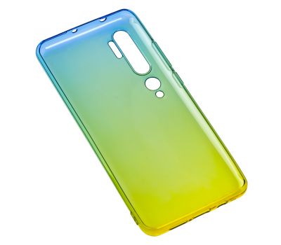 Чохол для Xiaomi  Mi Note 10 / Mi CC9Pro Gradient Design жовто-зелений 2929052