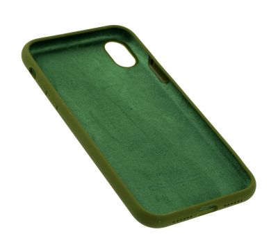 Чохол для iPhone Xr Silicone Full зелений / forest green 2931187