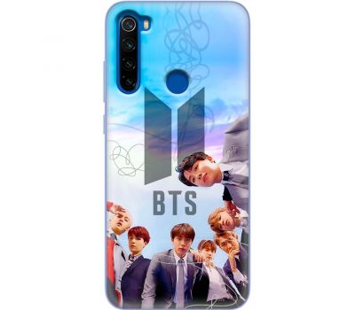 Чохол для Xiaomi Redmi Note 8T MixCase BTS вигляд знизу