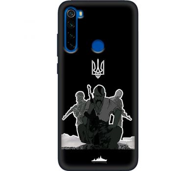 Чохол для Xiaomi Redmi Note 8T MixCase патріотичні козак з автоматом