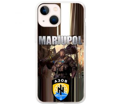 Чохол для iPhone 14 Plus MixCase патріотичні військові Mariupol