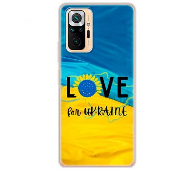 Чохол для Xiaomi Redmi Note 10 Pro MixCase патріотичні love Ukraine
