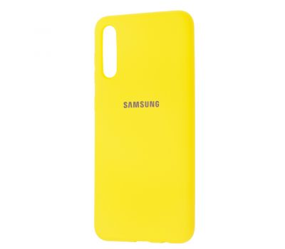 Чохол для Samsung Galaxy A50 / A50s / A30s Silicone Full жовтий / flash 2934995