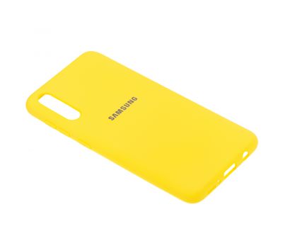 Чохол для Samsung Galaxy A50 / A50s / A30s Silicone Full жовтий / flash 2934996