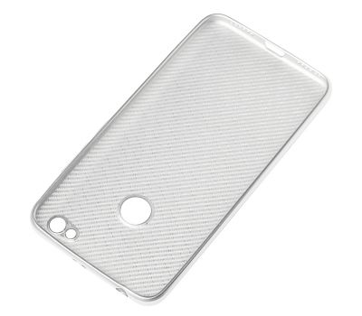 Чохол для Xiaomi  Redmi Note 5a Prime Carbon Protection Case сріблястий 2934398