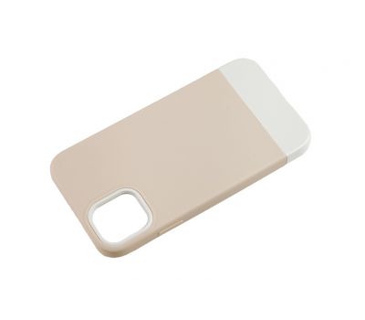 Чохол для iPhone 11 Bichromatic grey-beige / white 2935994