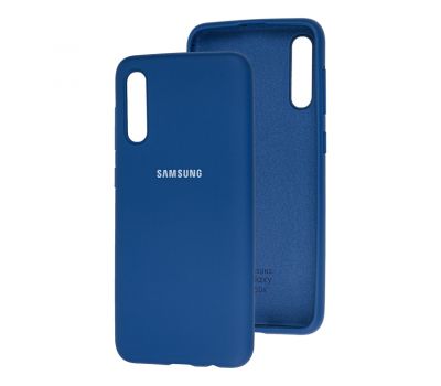 Чохол для Samsung Galaxy A50/A50s/A30s Silicone Full синій/navy blue