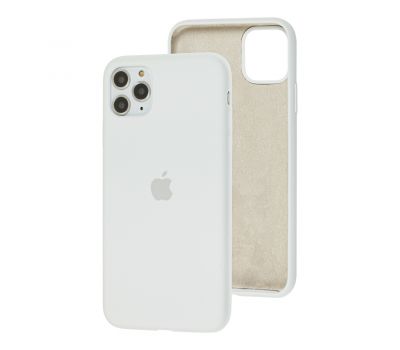 Чохол для iPhone 11 Pro Max Silicone Full білий
