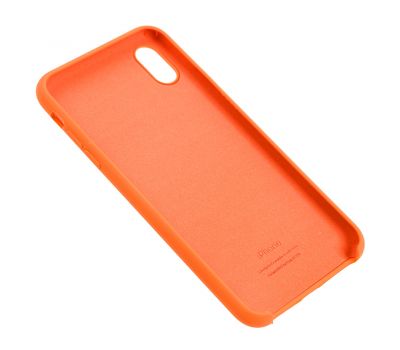 Чохол silicone для iPhone Xs Max case apricote 2940768