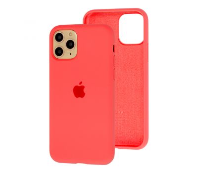 Чохол для iPhone 11 Pro Silicone Full "коралово-рожевий"
