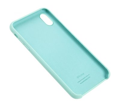 Чохол silicone для iPhone Xs Max case sea blue 2940790