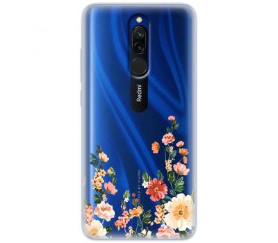 Чохол для Xiaomi Redmi 8 Mixcase квіти квіточки