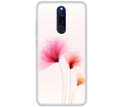 Чохол для Xiaomi Redmi 8 Mixcase квіти три чарівні квітки