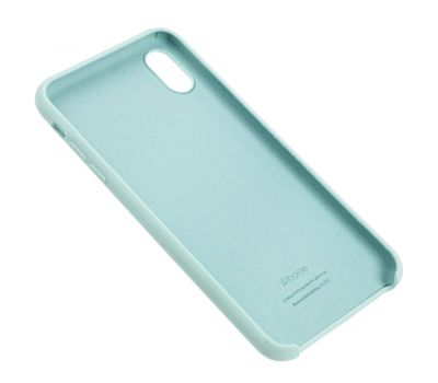 Чохол silicone для iPhone Xs Max case turquoise 2940782