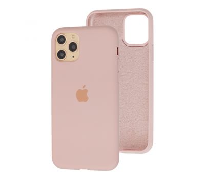 Чохол для iPhone 11 Pro Silicone Full рожевий / pink sand