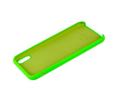Чохол silicone case для iPhone Xs Max shine green 2941018