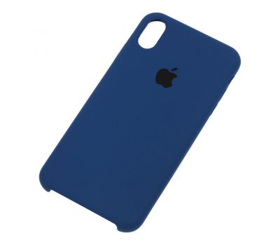 Чохол silicone case для iPhone Xs Max blue cobalt 2941009