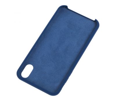 Чохол silicone case для iPhone Xs Max blue cobalt 2941010
