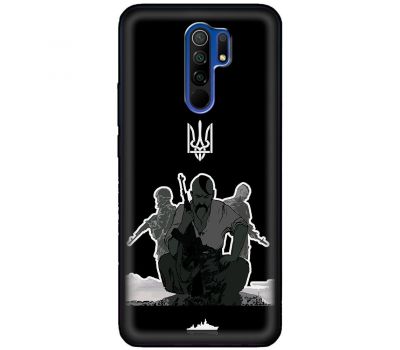 Чохол для Xiaomi Redmi 9 MixCase патріотичні козак з автоматом