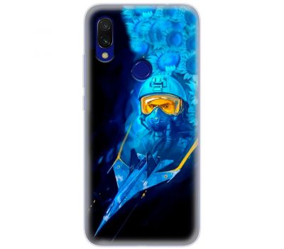 Чохол для Xiaomi Redmi 7 MixCase патріотичні ас і соняшники