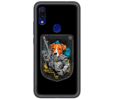 Чохол для Xiaomi Redmi 7 MixCase патріотичні бойовий патрон