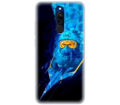 Чохол для Xiaomi Redmi 8 MixCase патріотичні ас і соняшники