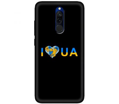 Чохол для Xiaomi Redmi 8 MixCase патріотичні I love UA