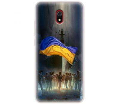 Чохол для Xiaomi Redmi 8A MixCase патріотичні палити ворога