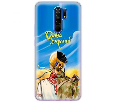 Чохол для Xiaomi Redmi 9 MixCase патріотичні Слава Україні