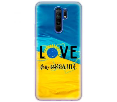 Чохол для Xiaomi Redmi 9 MixCase патріотичні love Ukraine