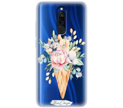 Чохол для Xiaomi Redmi 8 Mixcase стрази дизайн 13