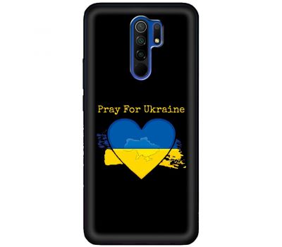 Чохол для Xiaomi Redmi 9 MixCase патріотичні pray for Ukraine