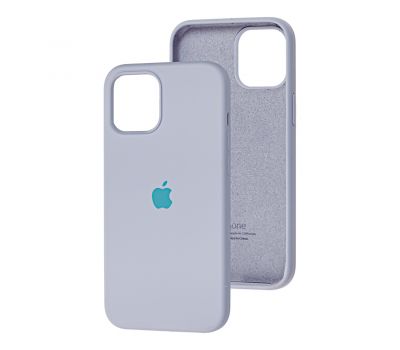 Чохол для iPhone 12 mini Silicone Full блакитний / mist blue