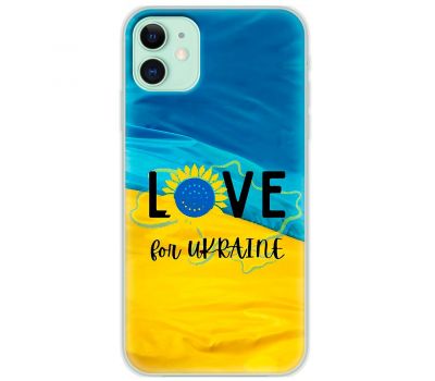 Чохол для iPhone 11 MixCase патріотичні love Ukraine