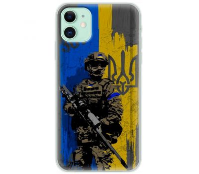 Чохол для iPhone 11 MixCase патріотичні український воїни