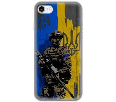 Чохол для iPhone 7 / 8 / SE 2020 MixCase патріотичні український воїни