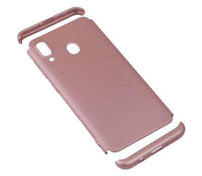 Чохол GKK LikGus для Samsung Galaxy A20/A30 360 рожевий 2945277