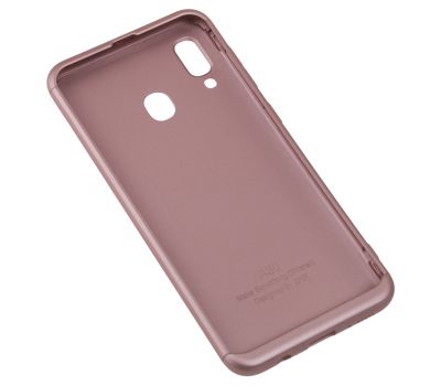 Чохол GKK LikGus для Samsung Galaxy A20/A30 360 рожевий 2945278