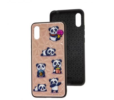 Чохол для Xiaomi Redmi 9A Wave Majesty baby panda / light pink 2946707