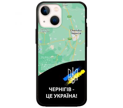 Чохол для iPhone 13 MixCase патріотичні Чернігів це Україна