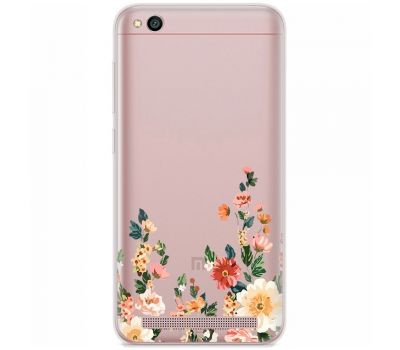 Чохол для Xiaomi Redmi 5A Mixcase квіти квіточки