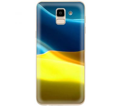 Чохол для Samsung Galaxy J6 2018 (J600) MixCase патріотичні прапор України